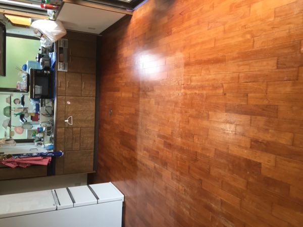 超耐久フロアコーティング 施工前 戸建てフローリング