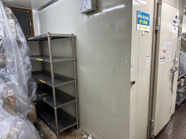 特殊カビ処理 施工後 外食チェーンバックヤード