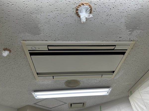 特殊カビ処理 施工後 総合病院休憩室