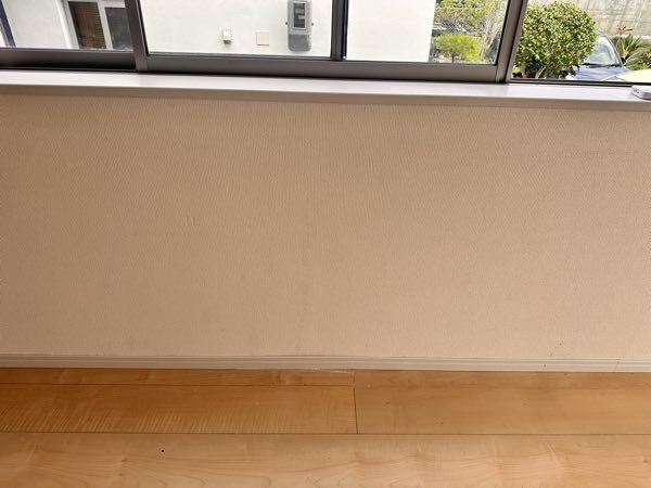 壁紙美ら染色 施工後 壁面