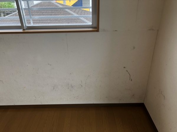 壁紙美ら染色 施工前 マンション居室