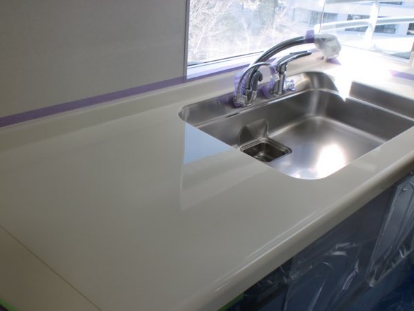 水廻り再生コーティング 施工後 キッチン