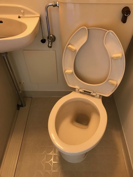 水廻り再生コーティング 施工前 トイレ