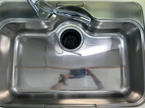 水廻り再生コーティング 施工後 キッチンシンク